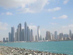 La skyline de Dubaï n'a pas grand-chose à envier à celle de New York