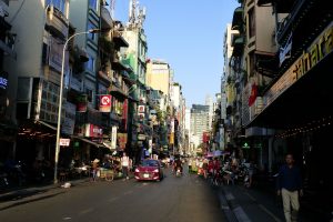 Le trafic à Ho Chi Minh peut vite s'avérer chaotique