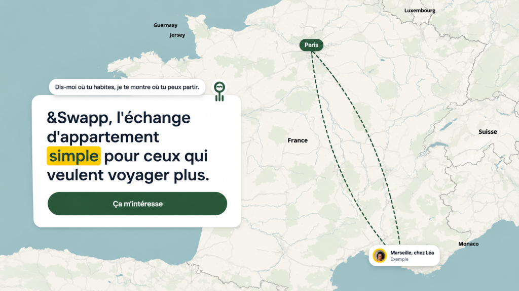 Page d'accueil de &Swapp Homepage du site &Swapp